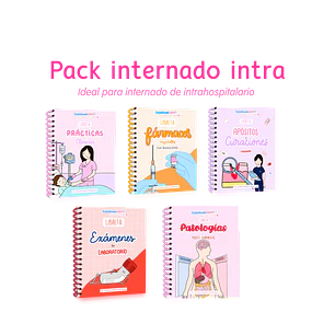 Pack Internado Intrahospitalario — libreta de bolsillo para estudiantes de enfermería | Enfermera Rosada