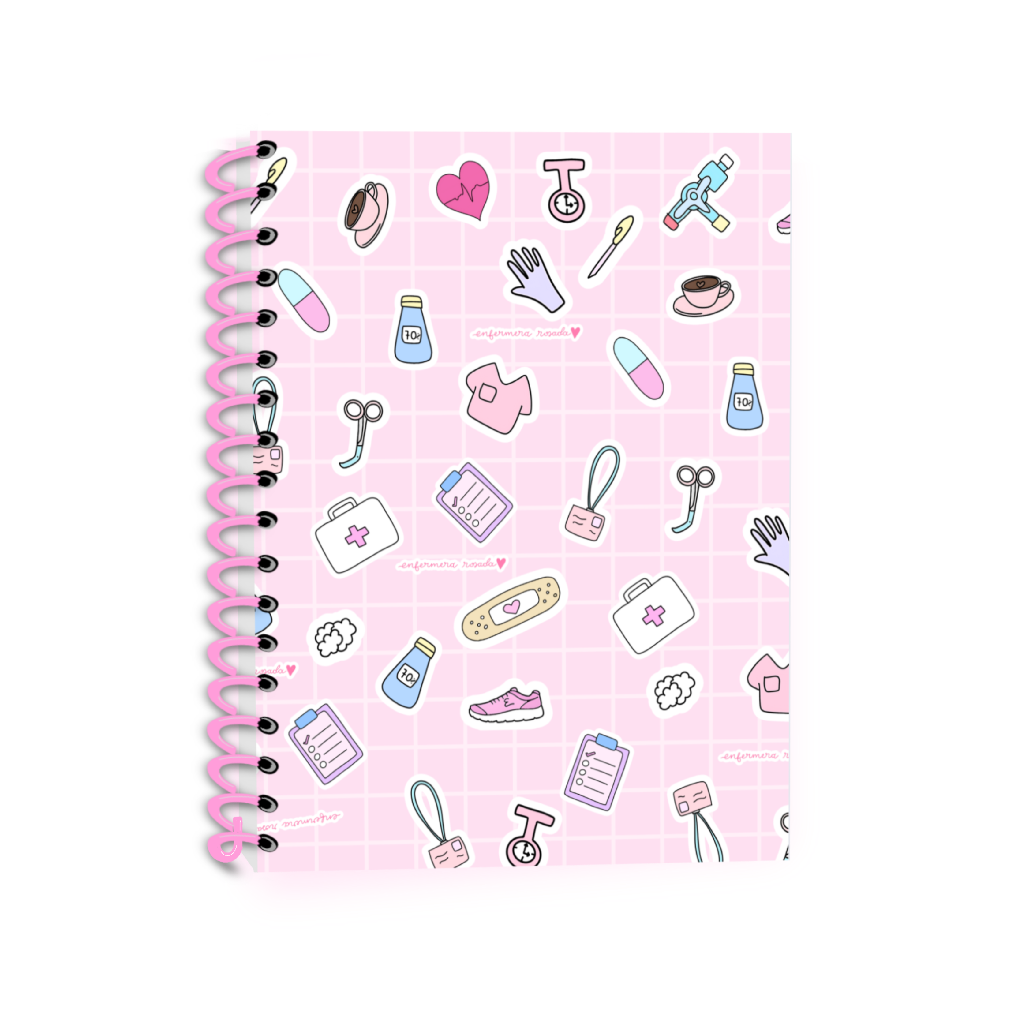 Libretita de Apuntes Cute — libreta de bolsillo para estudiantes de enfermería | Enfermera Rosada (1)