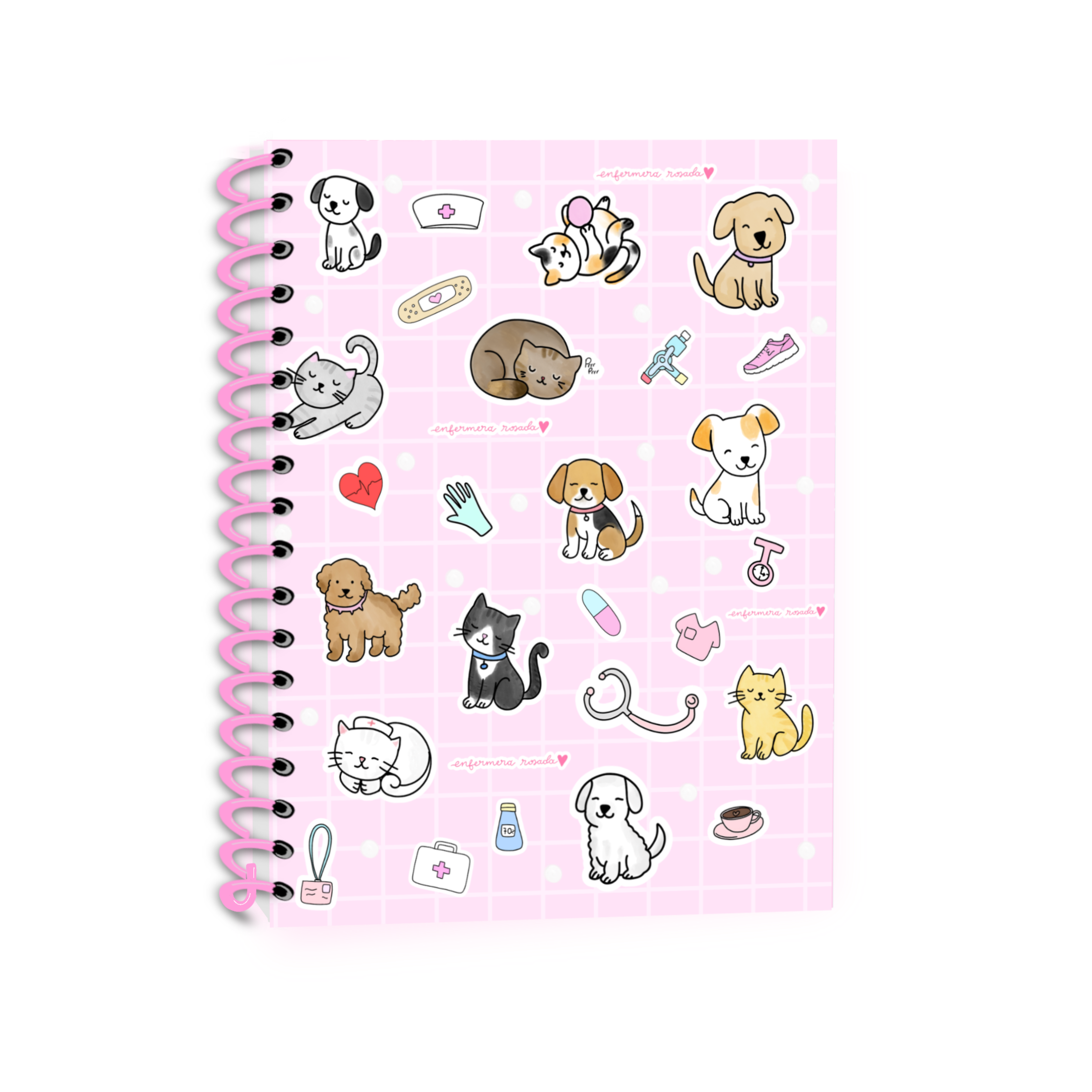 Libretita de Apuntes Cute — libreta de bolsillo para estudiantes de enfermería | Enfermera Rosada (5)