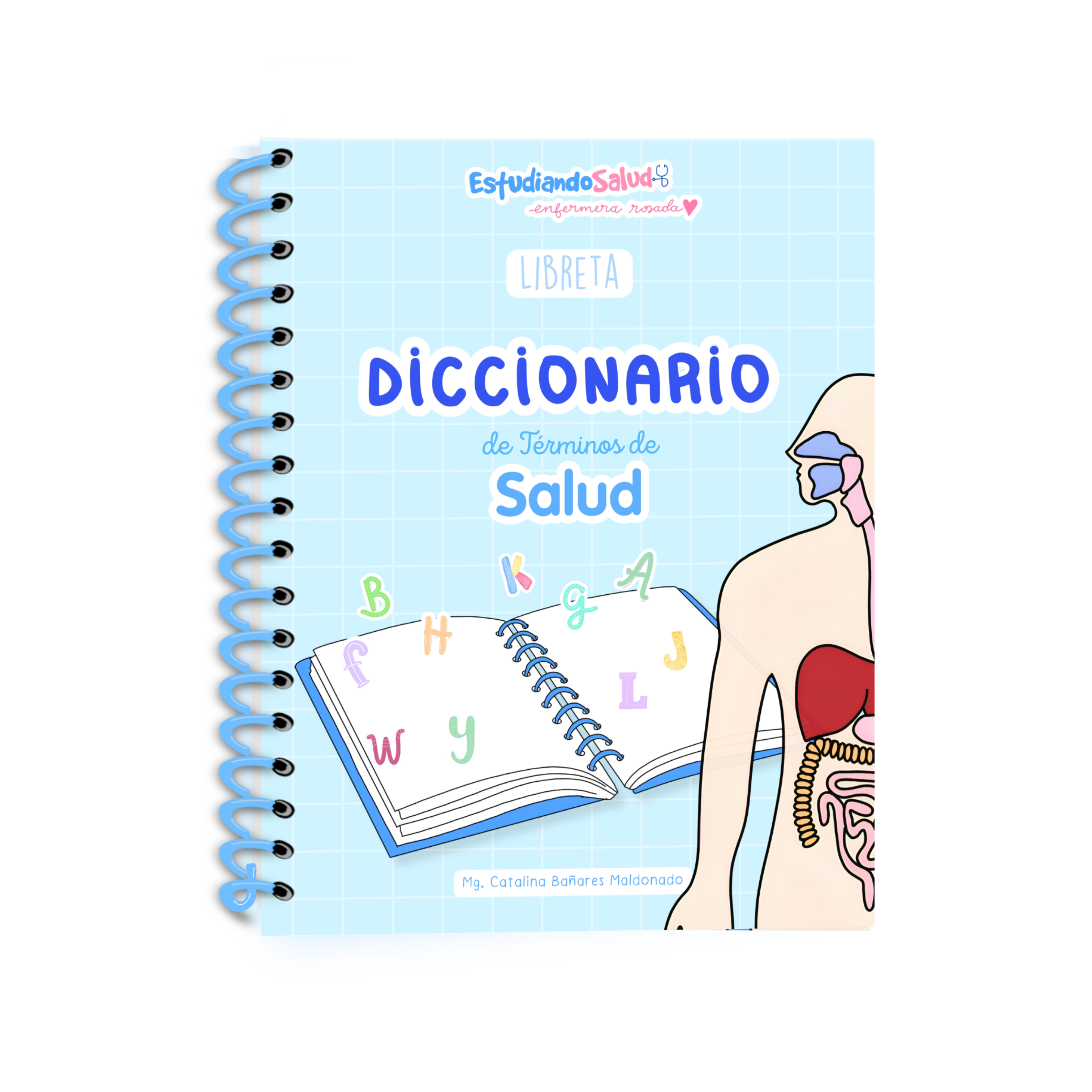 Libreta Diccionario en Salud — libreta de bolsillo para estudiantes de enfermería | Enfermera Rosada (2)