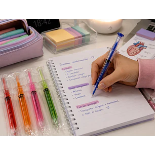 Lápiz Jeringa — libreta de bolsillo para estudiantes de enfermería | Enfermera Rosada