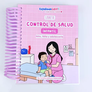 Libreta Pediatría en APS — libreta de bolsillo para estudiantes de enfermería | Enfermera Rosada
