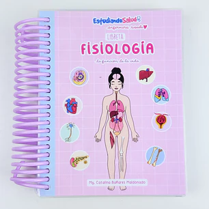 Libreta Fisiología — libreta de bolsillo para estudiantes de enfermería | Enfermera Rosada