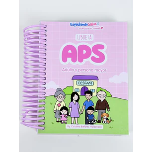 Libreta APS Adulto y Persona Mayor — libreta de bolsillo para estudiantes de enfermería | Enfermera Rosada