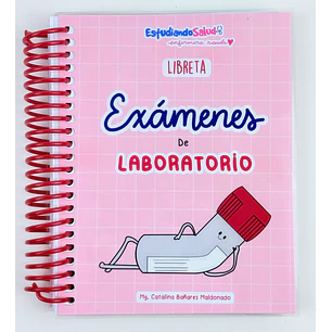 Libreta Exámenes de Laboratorio — libreta de bolsillo para estudiantes de enfermería | Enfermera Rosada