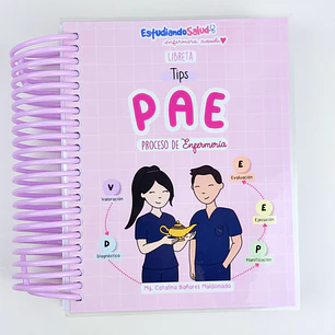 Libreta PAE — libreta de bolsillo para estudiantes de enfermería | Enfermera Rosada