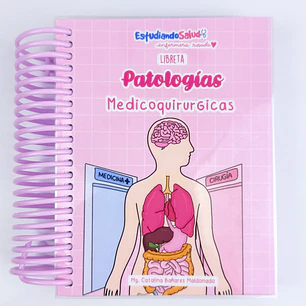 Libreta Patologías Médico-Quirúrgicas — libreta de bolsillo para estudiantes de enfermería | Enfermera Rosada