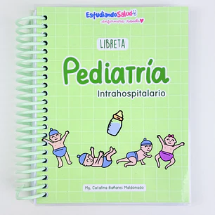 Libreta Pediatría Intrahospitalaria — libreta de bolsillo para estudiantes de enfermería | Enfermera Rosada
