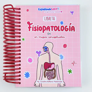 Libreta Fisiopatología — libreta de bolsillo para estudiantes de enfermería | Enfermera Rosada