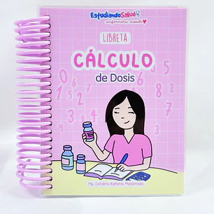 Libreta Cálculo de Dosis — libreta de bolsillo para estudiantes de enfermería | Enfermera Rosada