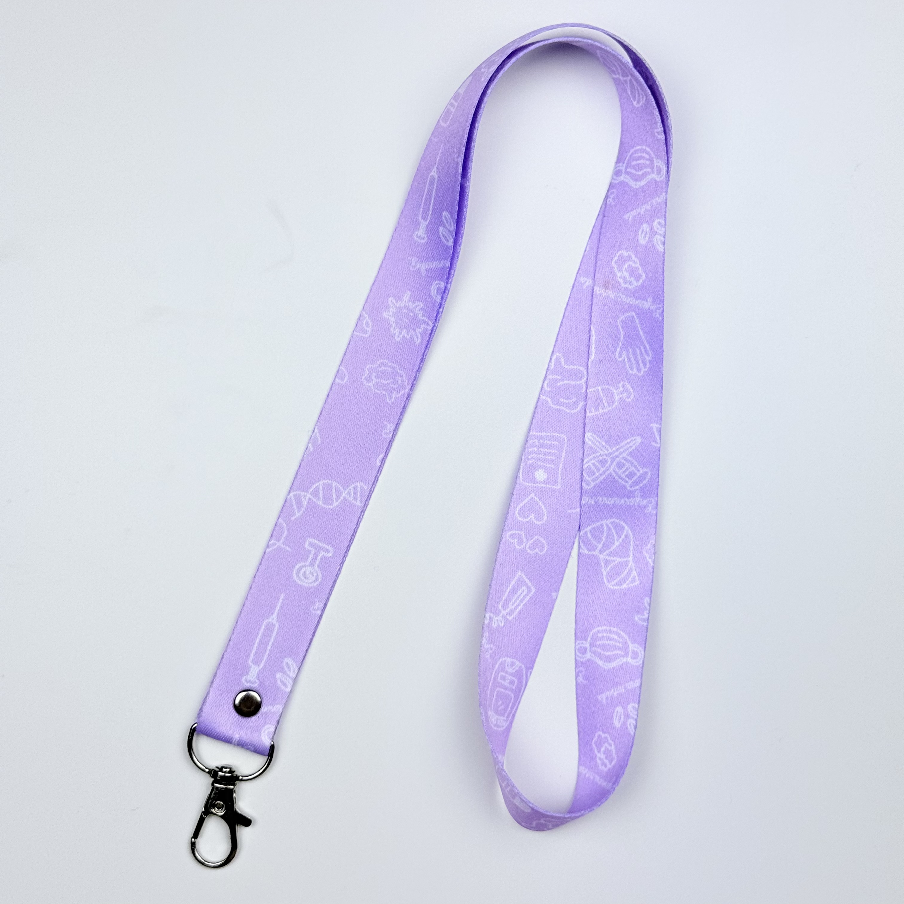 Lanyard Portacredencial — libreta de bolsillo para estudiantes de enfermería | Enfermera Rosada (4)