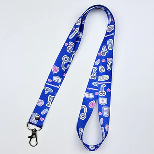 Lanyard Portacredencial — libreta de bolsillo para estudiantes de enfermería | Enfermera Rosada