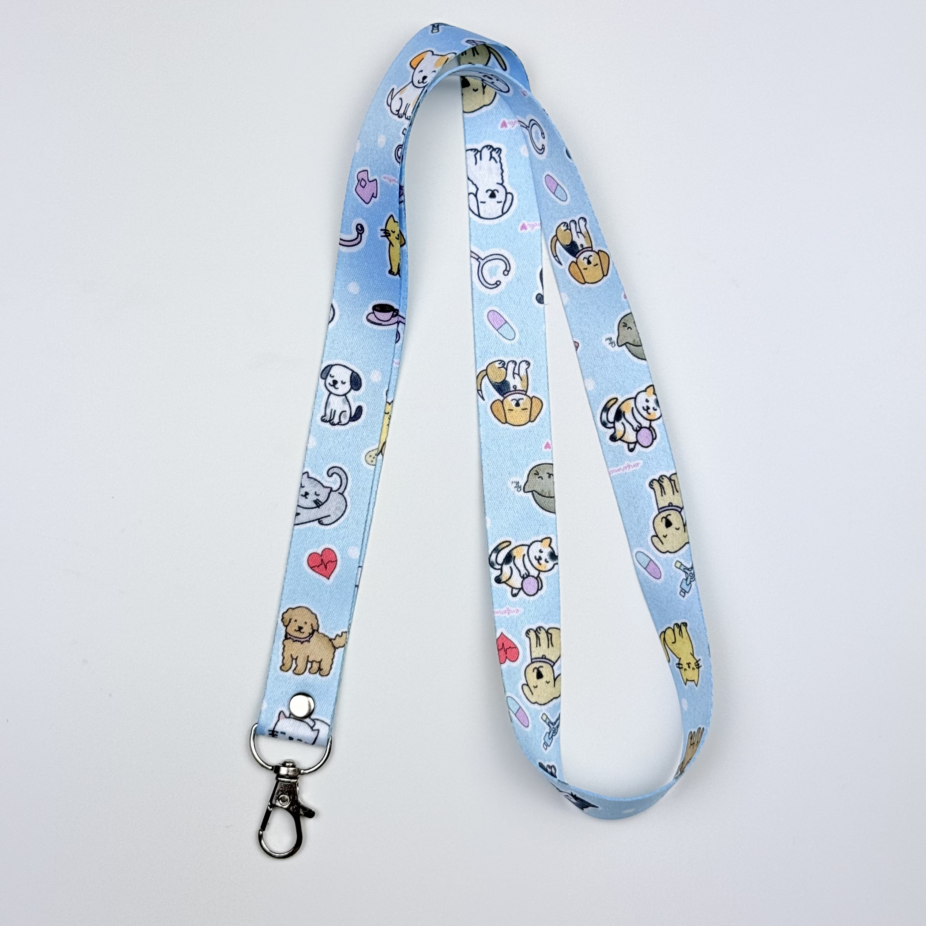 Lanyard Portacredencial — libreta de bolsillo para estudiantes de enfermería | Enfermera Rosada (8)