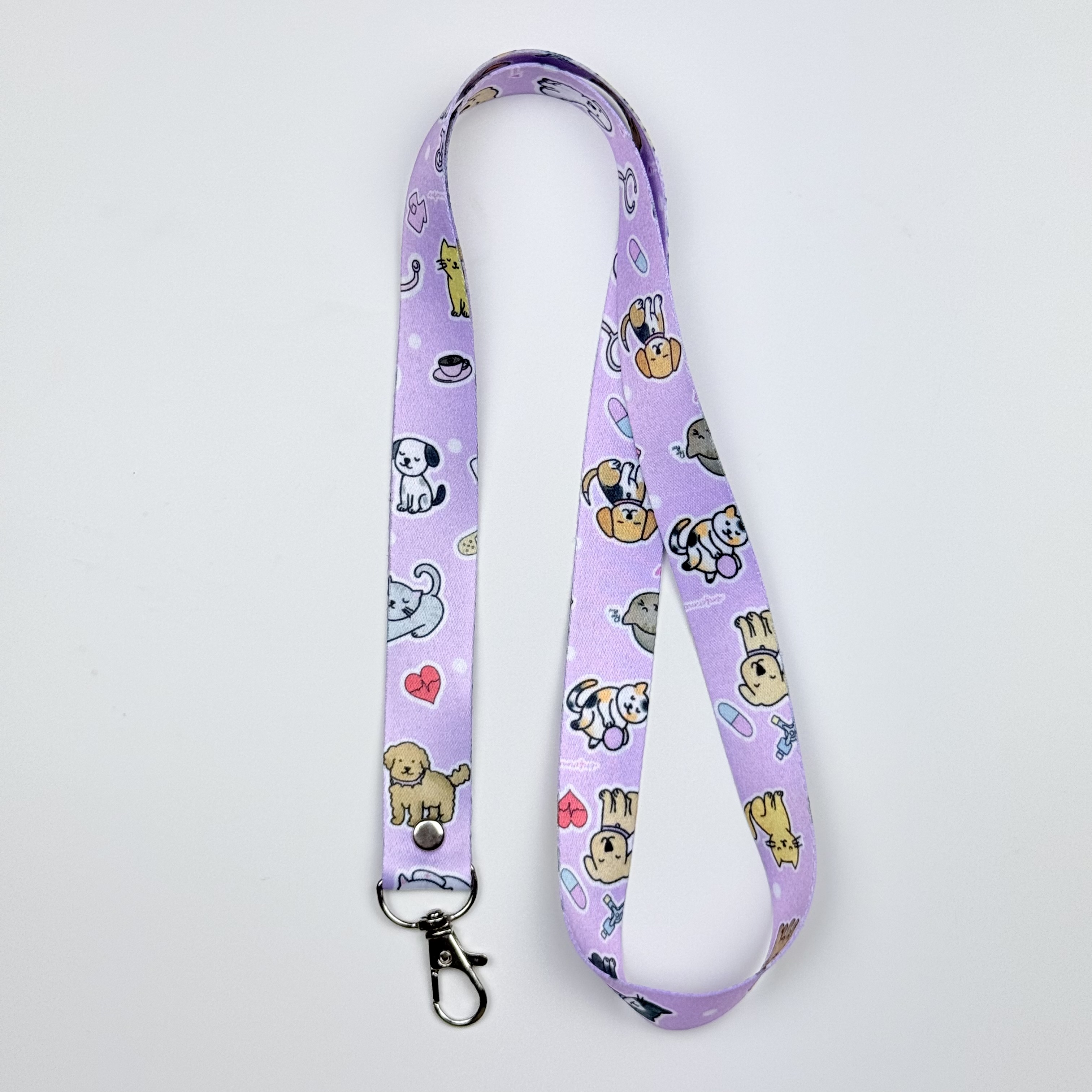 Lanyard Portacredencial — libreta de bolsillo para estudiantes de enfermería | Enfermera Rosada (10)
