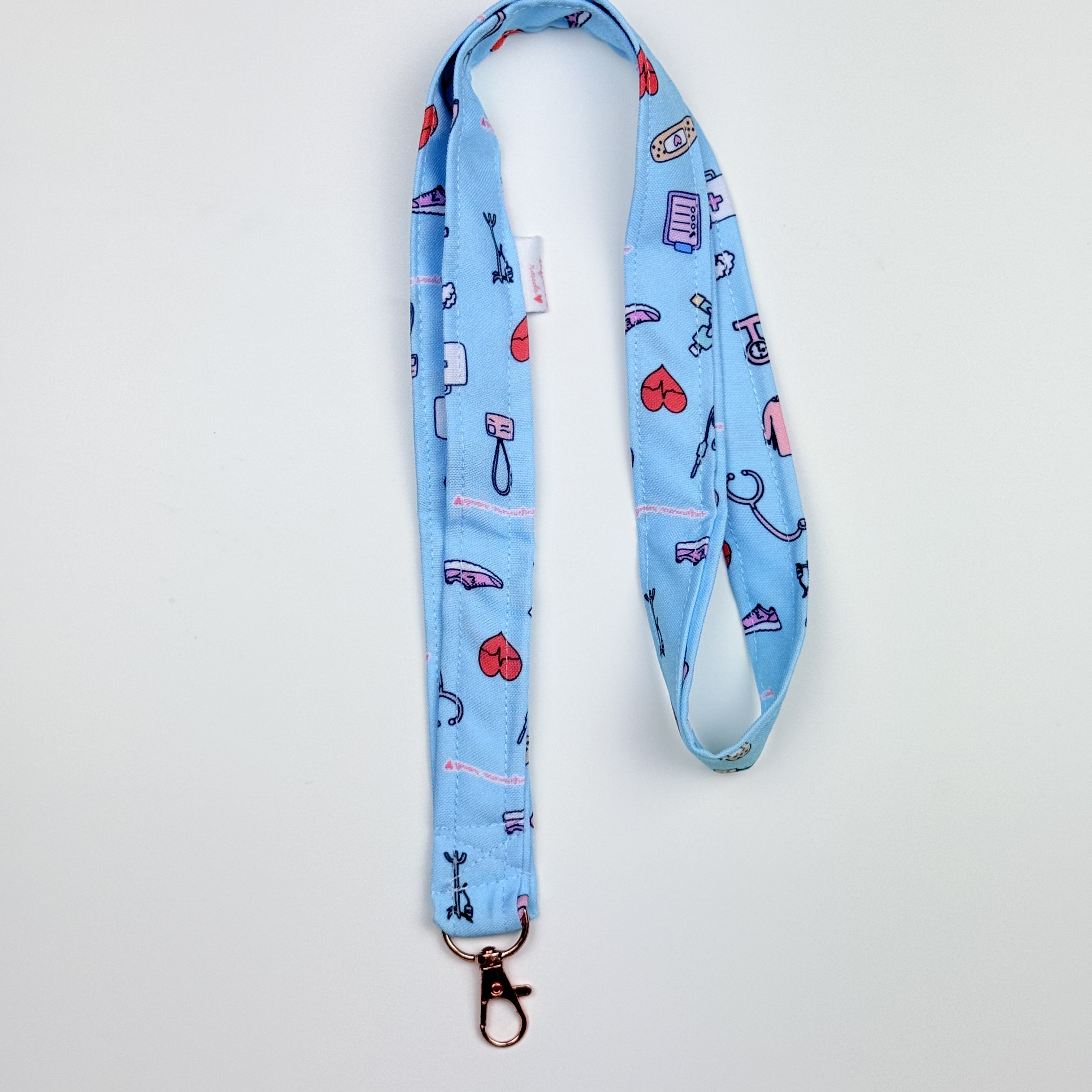 Lanyard Portacredencial — libreta de bolsillo para estudiantes de enfermería | Enfermera Rosada (9)