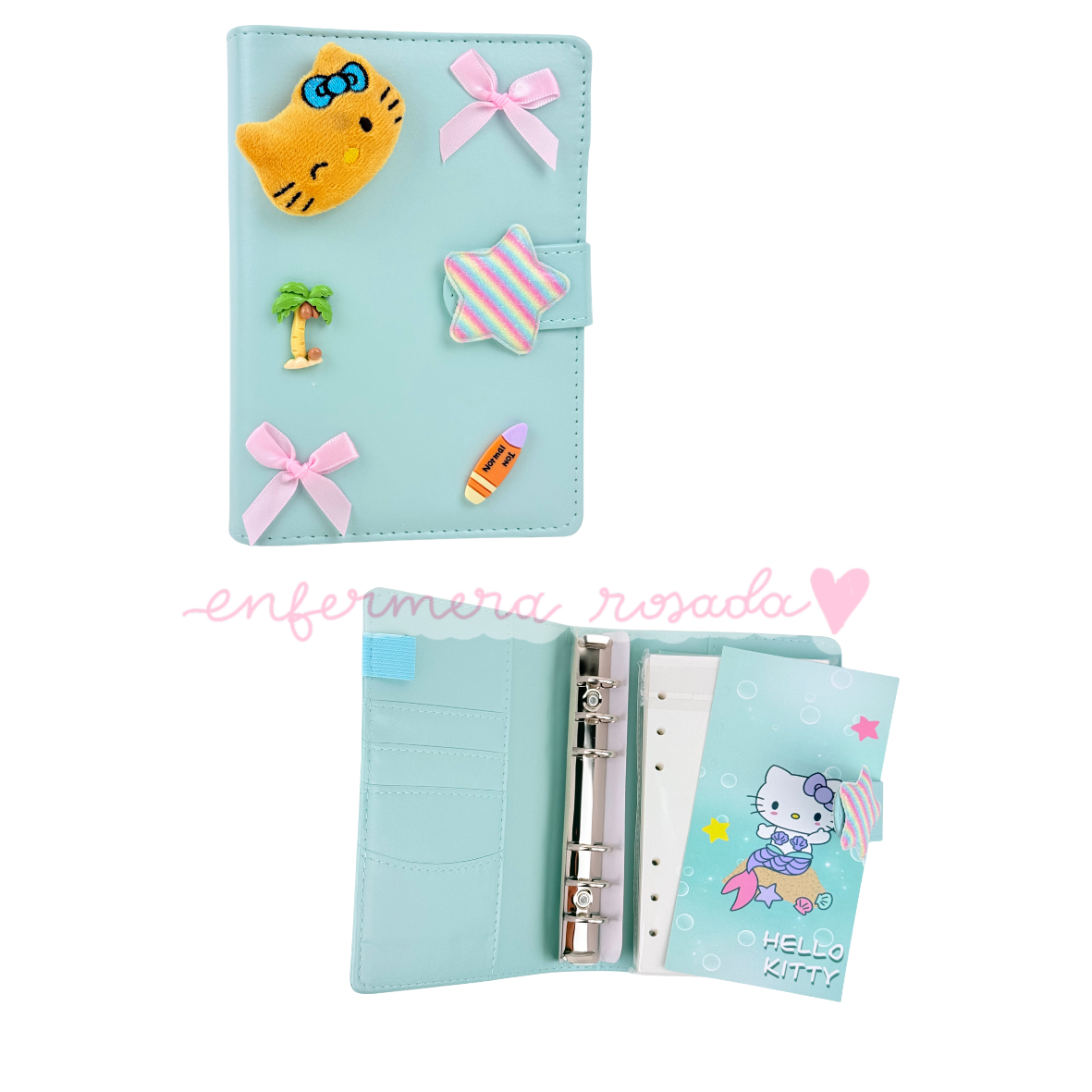 Cuaderno Binder — libreta de bolsillo para estudiantes de enfermería | Enfermera Rosada (3)