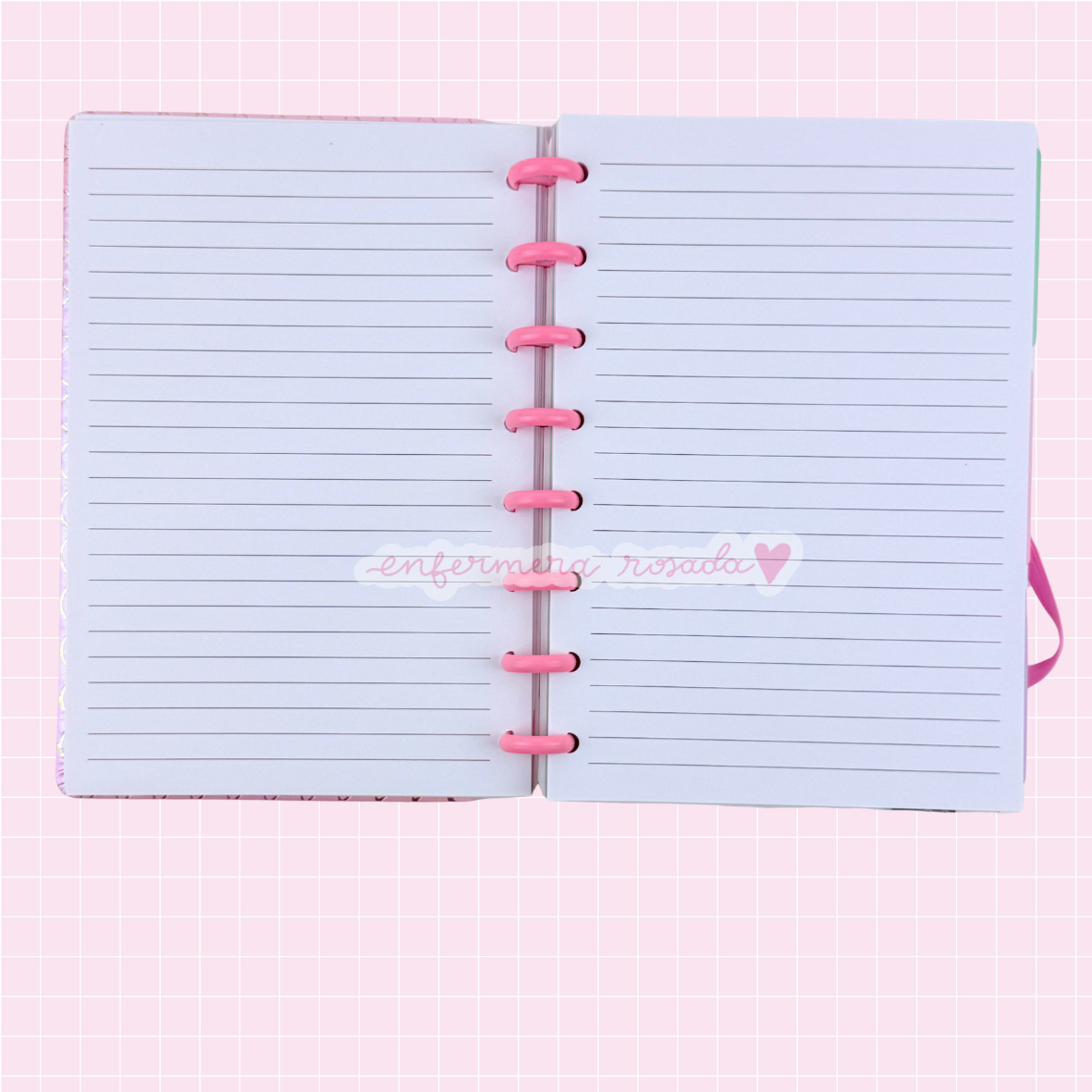 Cuaderno de discos — libreta de bolsillo para estudiantes de enfermería | Enfermera Rosada (2)