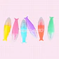 Destacadores Pescecitos set de 6 - Miniatura 1
