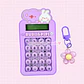 Calculadora Conejita y estrellita con llavero ⭐ - Miniatura 3