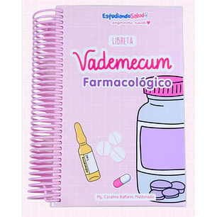 Libreta Vademecum Farmacológico — libreta de bolsillo para estudiantes de enfermería | Enfermera Rosada