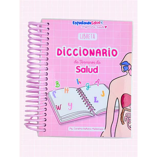 Libreta Diccionario en Salud — libreta de bolsillo para estudiantes de enfermería | Enfermera Rosada