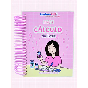 Libreta Cálculo de Dosis — libreta de bolsillo para estudiantes de enfermería | Enfermera Rosada