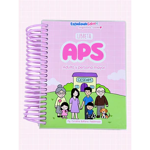 Libreta APS Adulto y Persona Mayor — libreta de bolsillo para estudiantes de enfermería | Enfermera Rosada