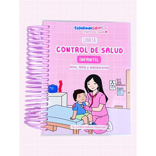 Libreta Pediatría en APS — libreta de bolsillo para estudiantes de enfermería | Enfermera Rosada