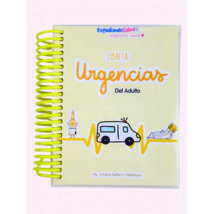 Libreta Urgencias del Adulto — libreta de bolsillo para estudiantes de enfermería | Enfermera Rosada