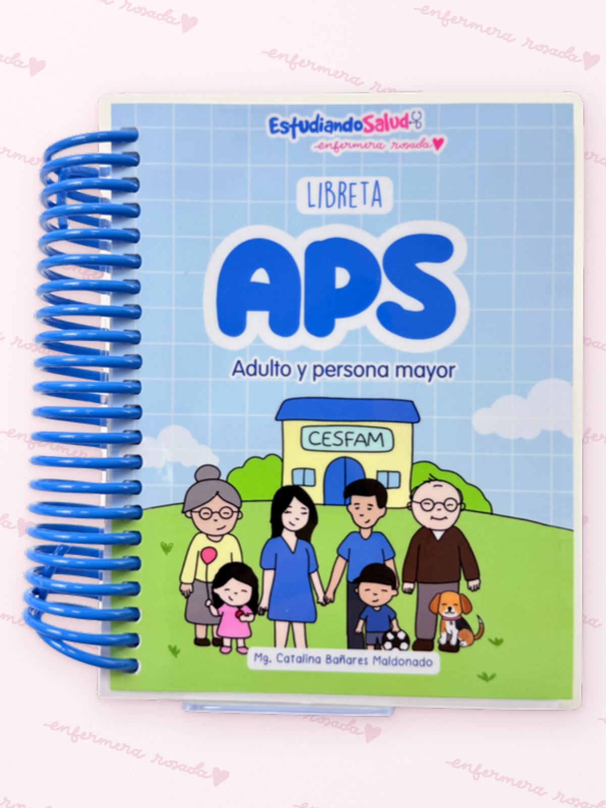 Libreta APS Adulto y Persona Mayor — libreta de bolsillo para estudiantes de enfermería | Enfermera Rosada (2)