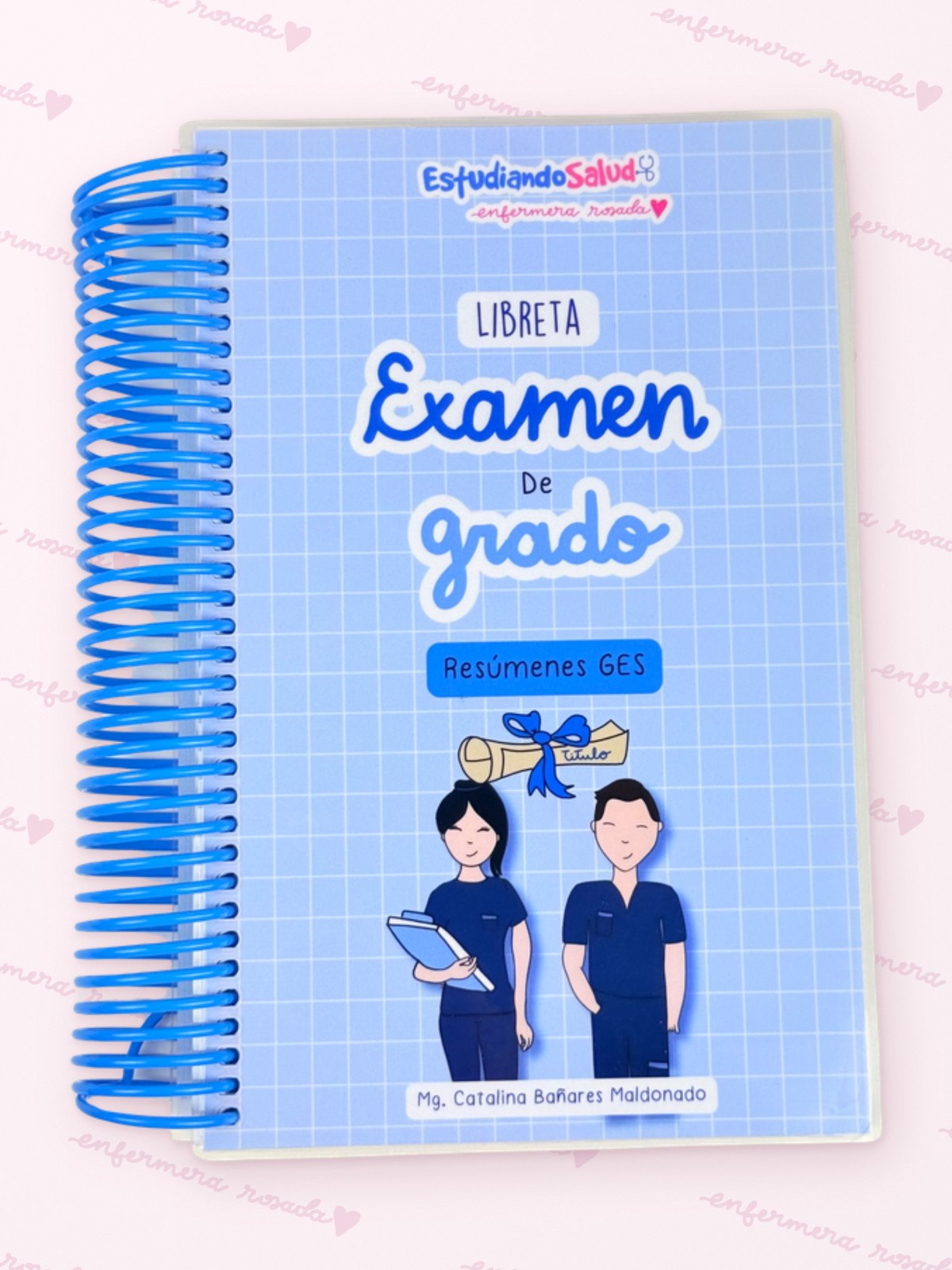 Libreta Examen de Grado — libreta de bolsillo para estudiantes de enfermería | Enfermera Rosada (2)
