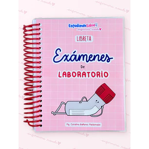 Libreta Exámenes de Laboratorio — libreta de bolsillo para estudiantes de enfermería | Enfermera Rosada