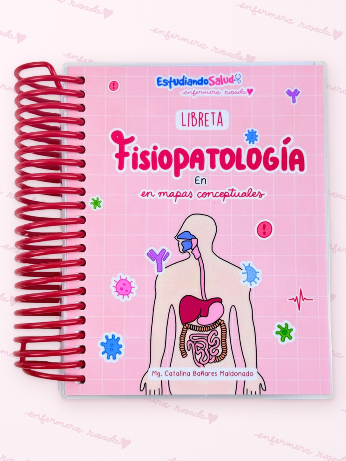 Libreta Fisiopatología — libreta de bolsillo para estudiantes de enfermería | Enfermera Rosada (1)