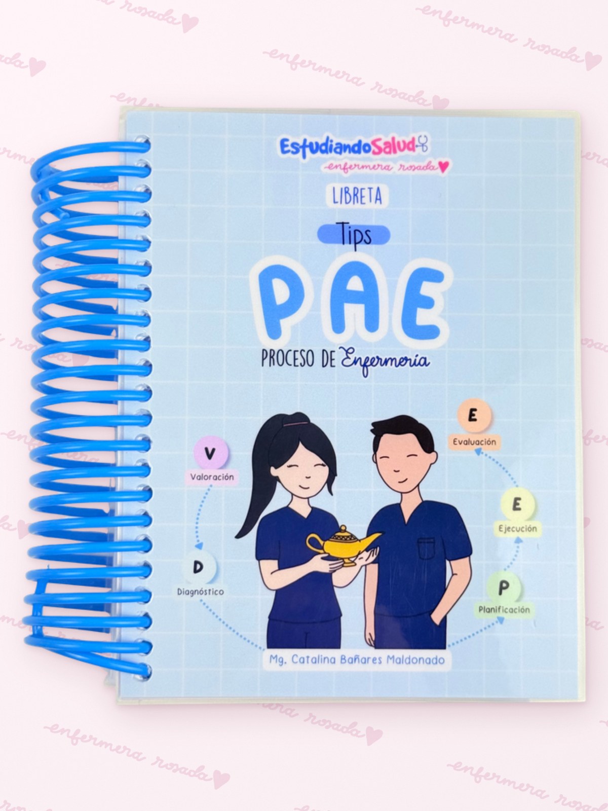 Libreta PAE — libreta de bolsillo para estudiantes de enfermería | Enfermera Rosada (2)
