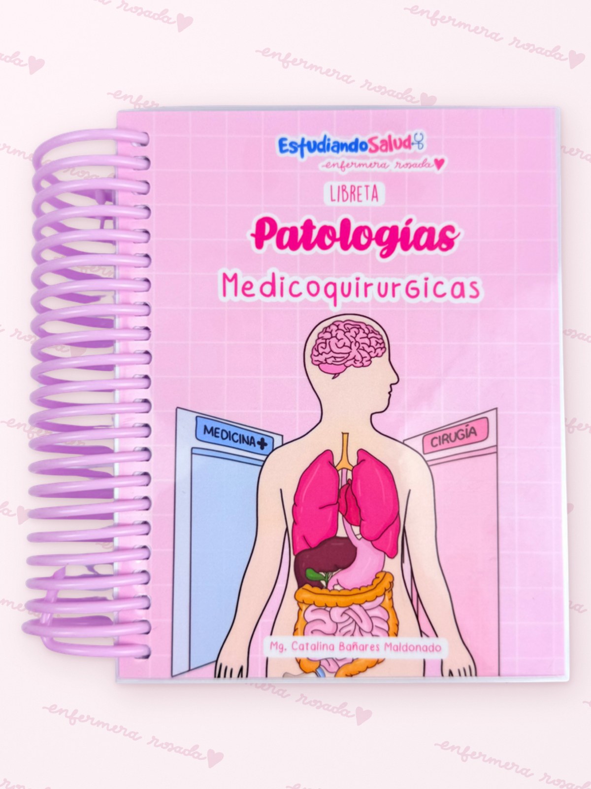 Libreta Patologías Médico-Quirúrgicas — libreta de bolsillo para estudiantes de enfermería | Enfermera Rosada (1)