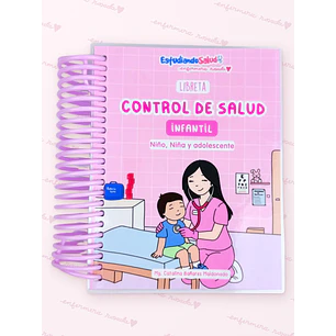 Libreta Pediatría en APS — libreta de bolsillo para estudiantes de enfermería | Enfermera Rosada