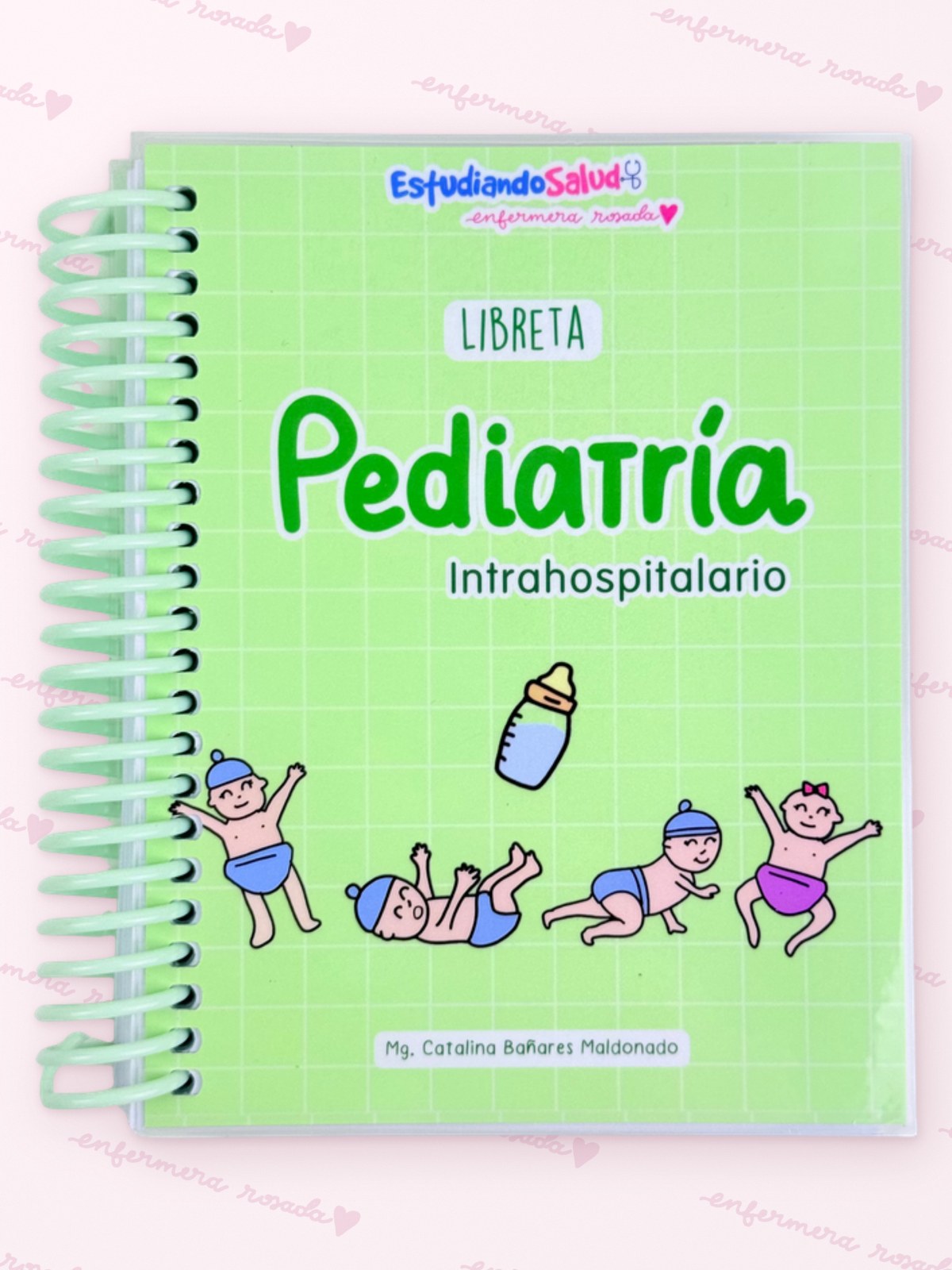 Libreta Pediatría Intrahospitalaria — libreta de bolsillo para estudiantes de enfermería | Enfermera Rosada (1)