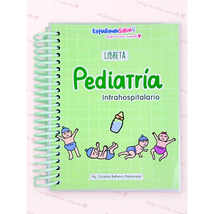 Libreta Pediatría Intrahospitalaria — libreta de bolsillo para estudiantes de enfermería | Enfermera Rosada