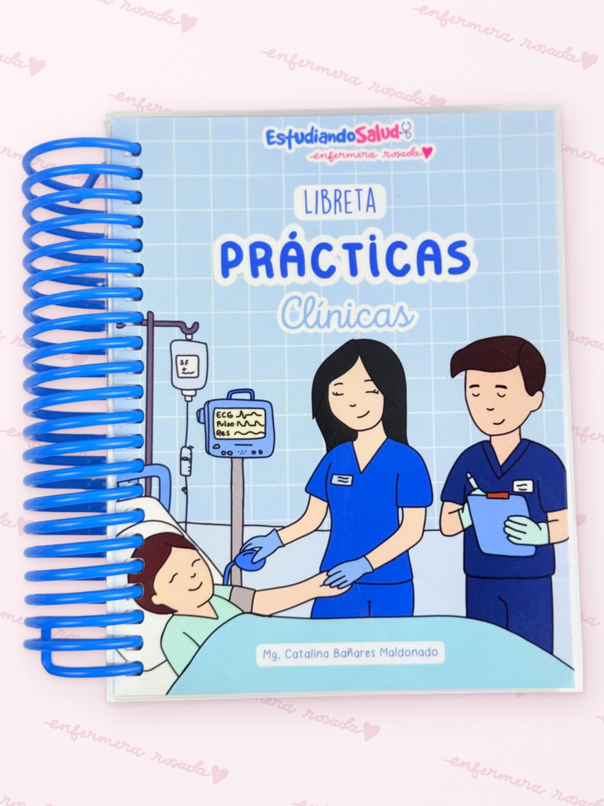 Libreta Prácticas Clínicas — libreta de bolsillo para estudiantes de enfermería | Enfermera Rosada (2)