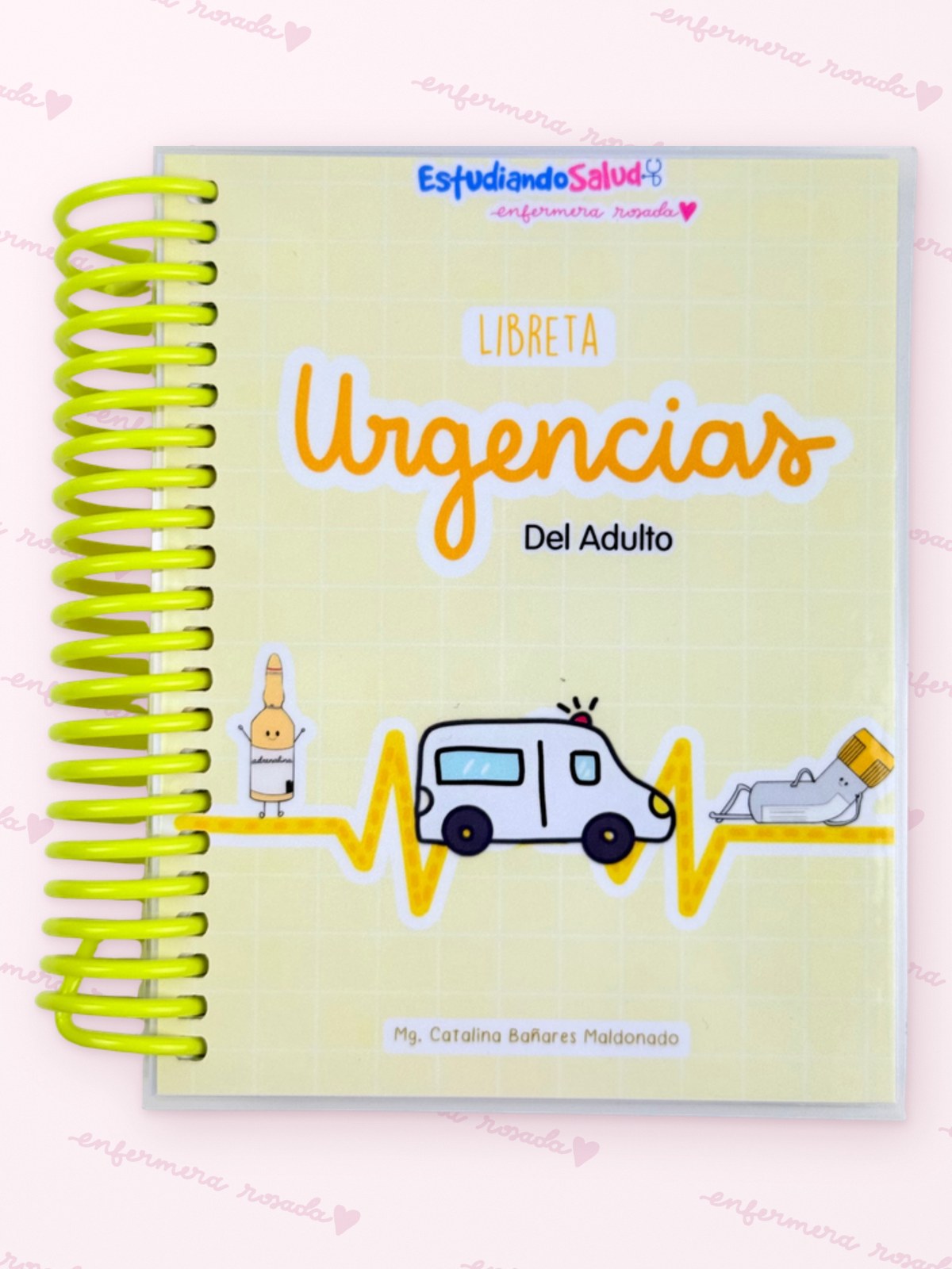 Libreta Urgencias del Adulto — libreta de bolsillo para estudiantes de enfermería | Enfermera Rosada (1)