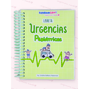 Libreta Urgencias Pediátricas — libreta de bolsillo para estudiantes de enfermería | Enfermera Rosada