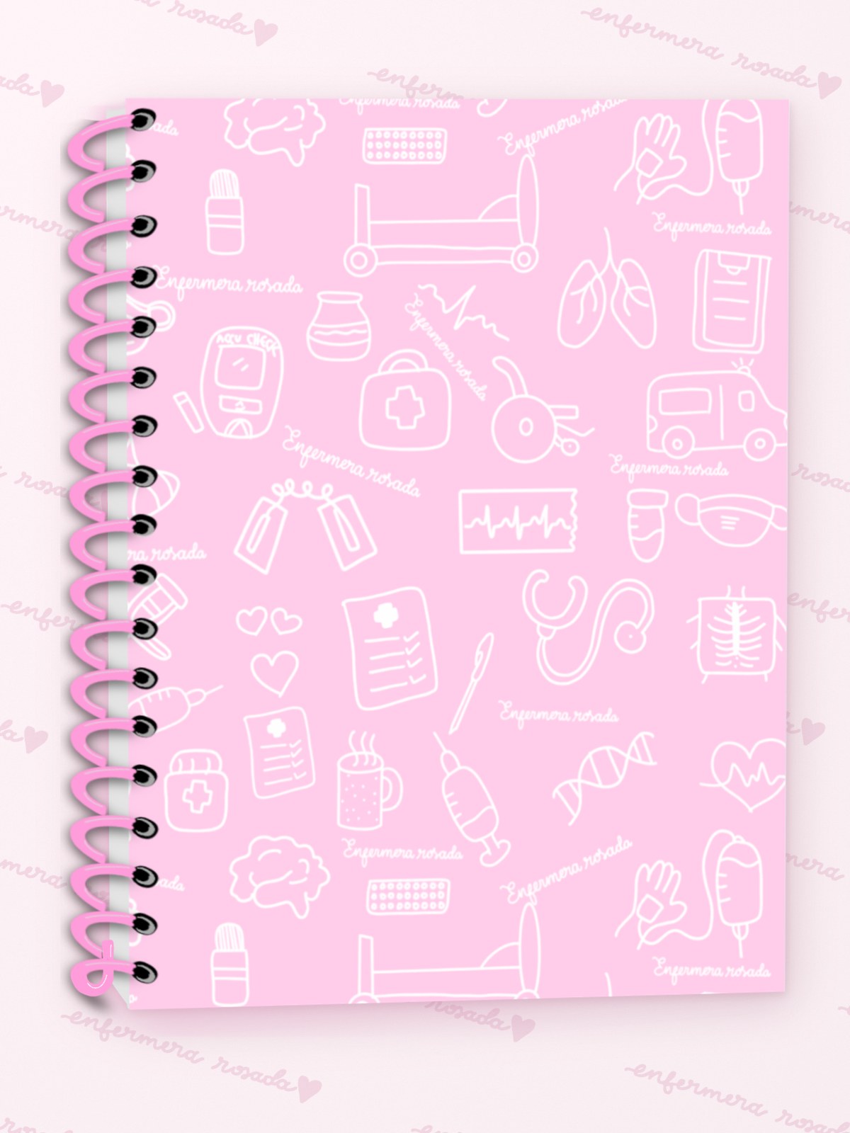 Libretita de Apuntes Cute — libreta de bolsillo para estudiantes de enfermería | Enfermera Rosada (2)