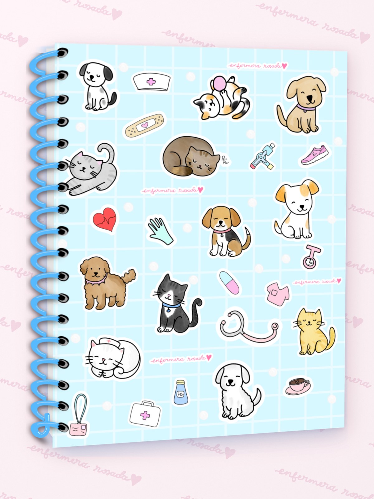 Libretita de Apuntes Cute — libreta de bolsillo para estudiantes de enfermería | Enfermera Rosada (7)