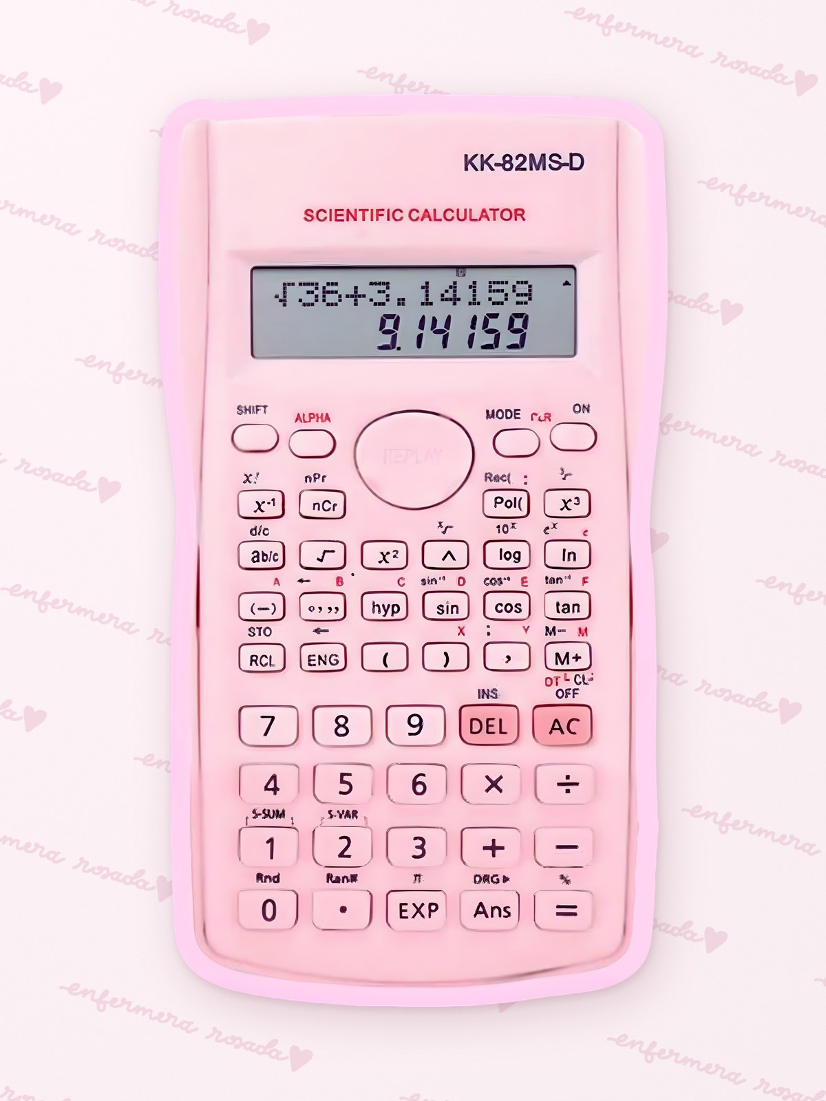 Calculadora Científica — libreta de bolsillo para estudiantes de enfermería | Enfermera Rosada (2)