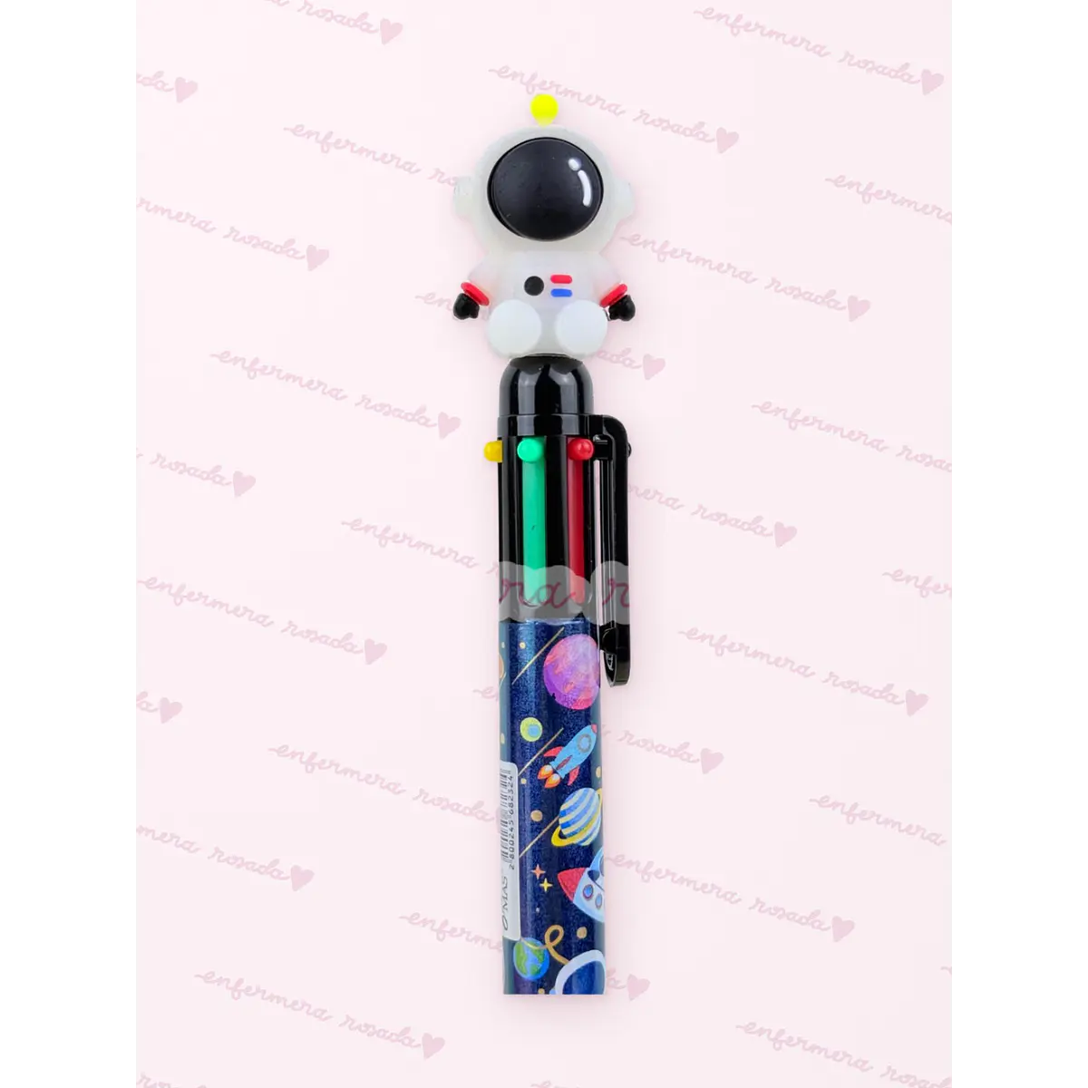 Lápiz multi astronauta — libreta de bolsillo para estudiantes de enfermería | Enfermera Rosada (4)