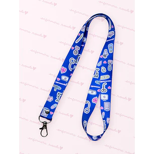 Lanyard Portacredencial — libreta de bolsillo para estudiantes de enfermería | Enfermera Rosada
