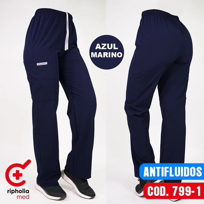 Pantalón Recto Antifluidos - Ripholia Med