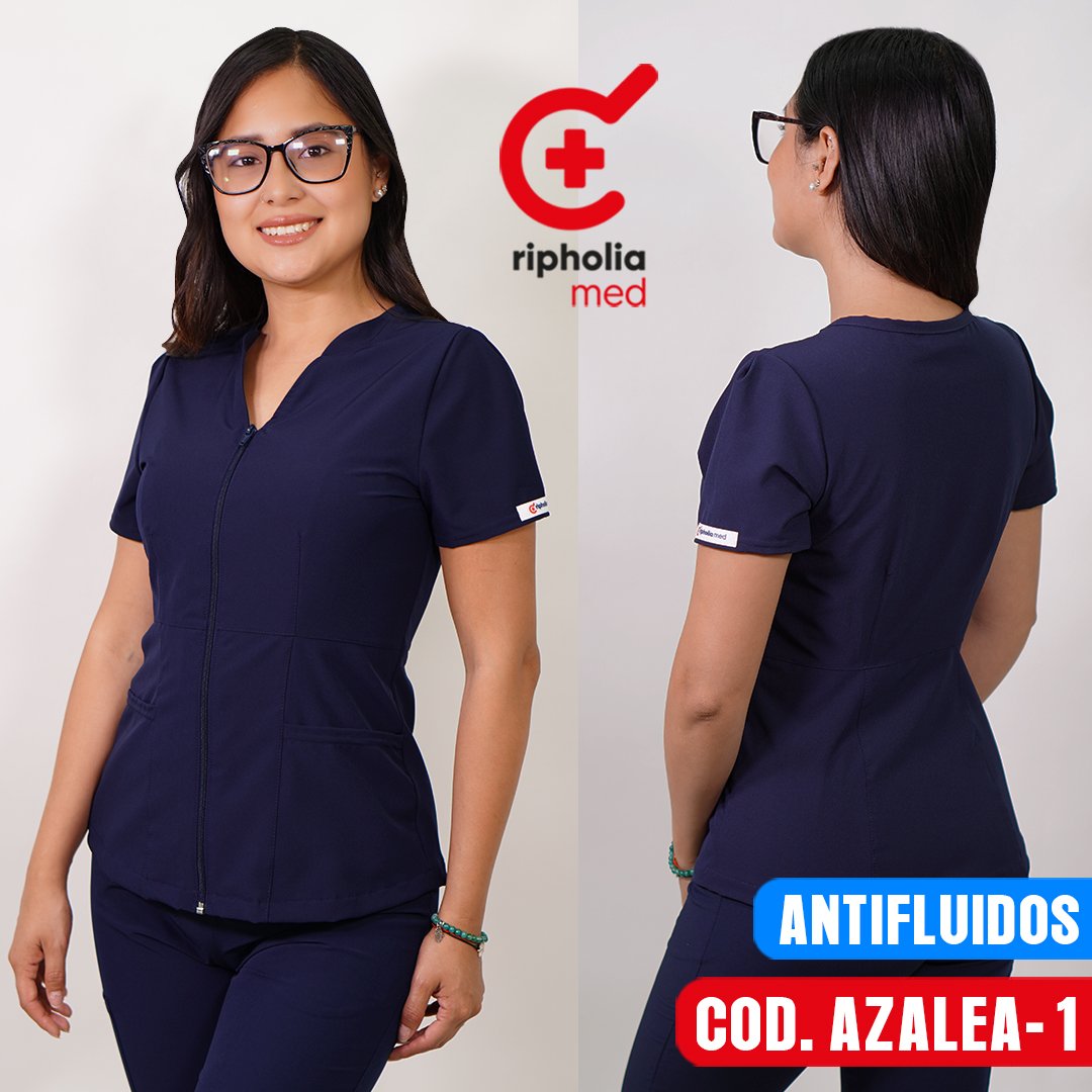 Delantal Azalea Antifluidos - Ripholia Med — libreta de bolsillo para estudiantes de enfermería | Enfermera Rosada (1)
