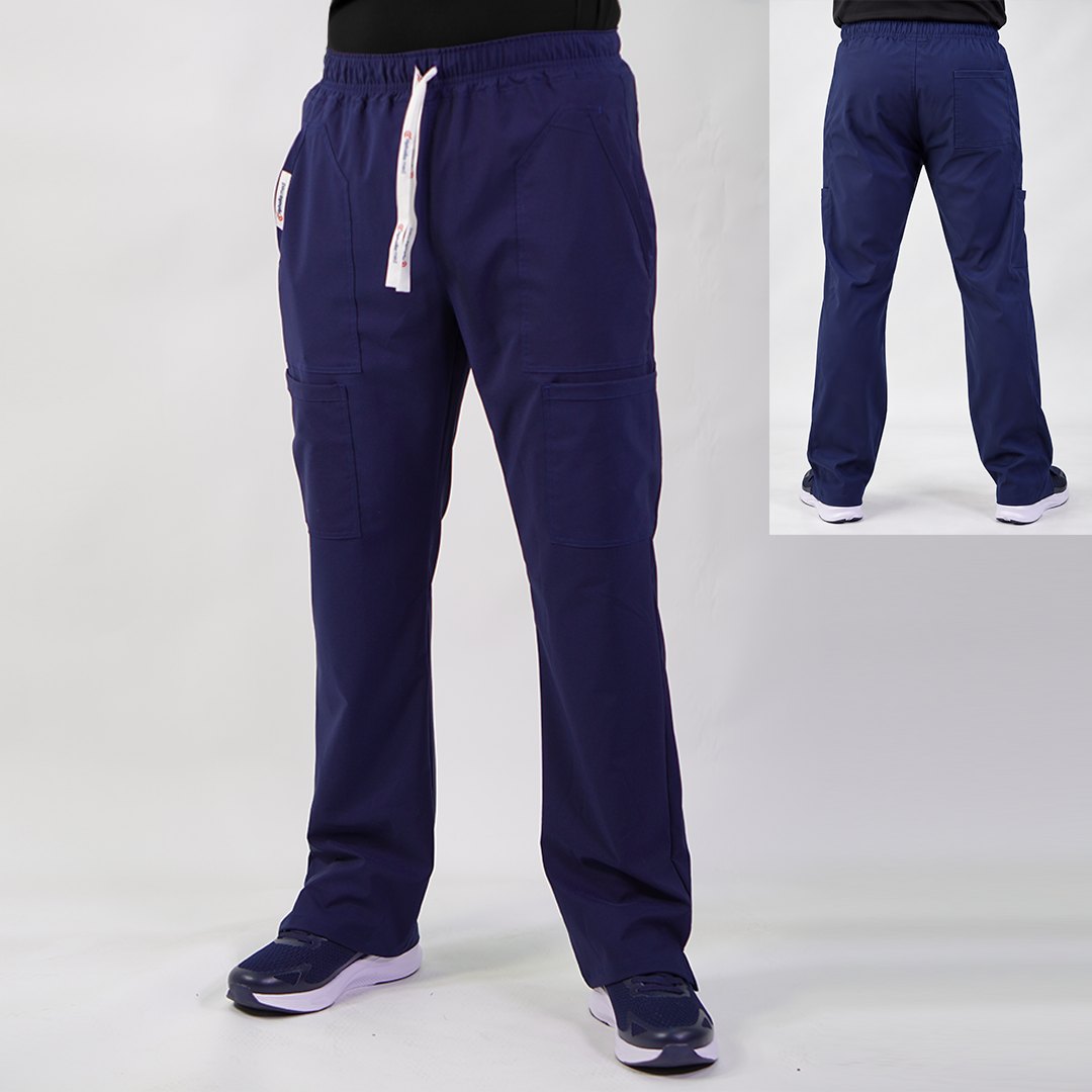Pantalón Antifluidos Hombre Azul Marino — libreta de bolsillo para estudiantes de enfermería | Enfermera Rosada (1)