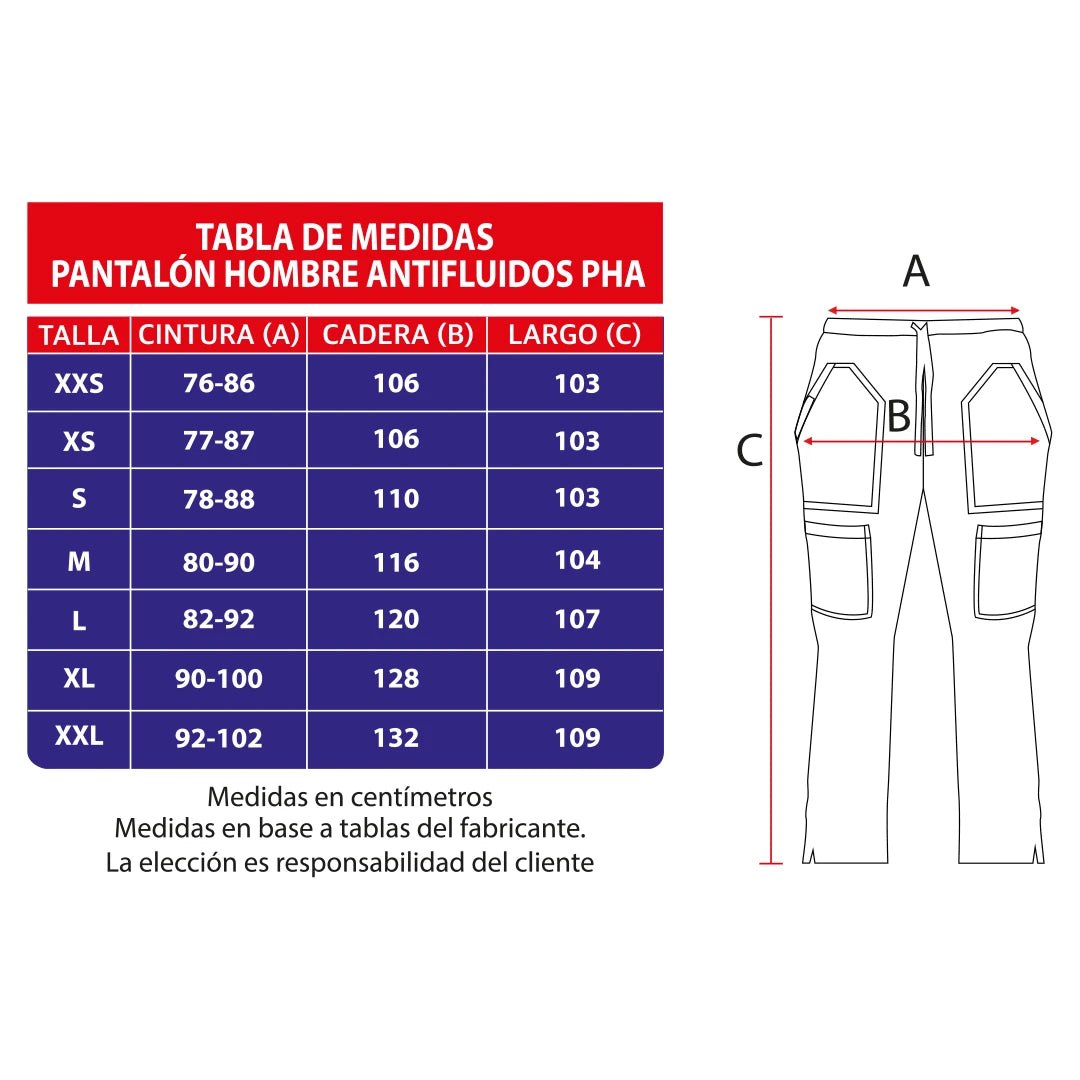 Pantalón Antifluidos Hombre Burdeo — libreta de bolsillo para estudiantes de enfermería | Enfermera Rosada (2)